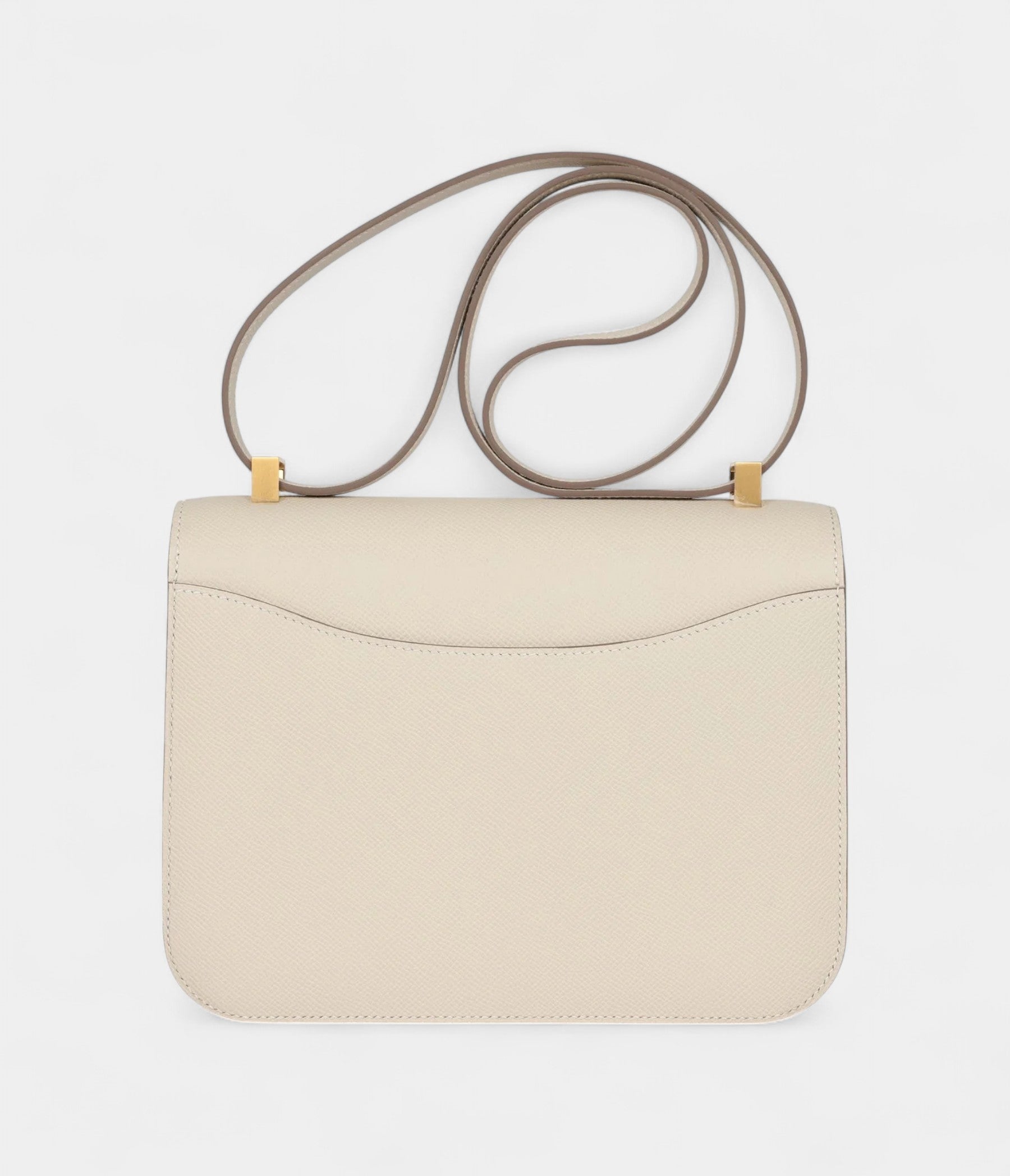 Hermès Constance 24 Craie Epsom Brushed Gold Hardware