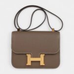 Hermès Constance 24 Etoupe Epsom Gold Hardware