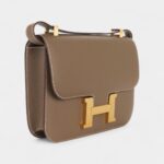 Hermès Constance 24 Etoupe Epsom Gold Hardware