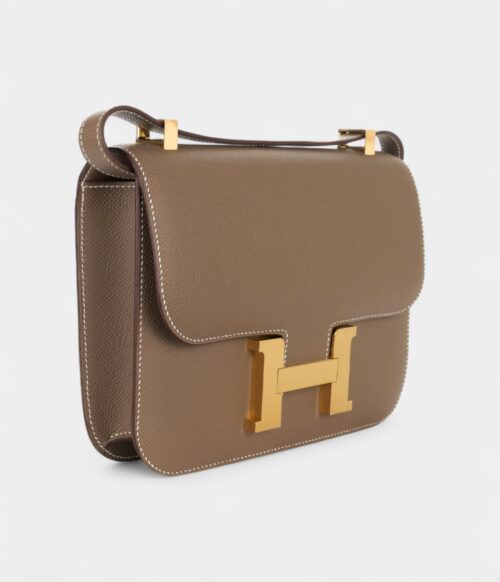 Hermès Constance 24 Etoupe Epsom Gold Hardware