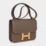 Hermès Constance 24 Etoupe Epsom Gold Hardware