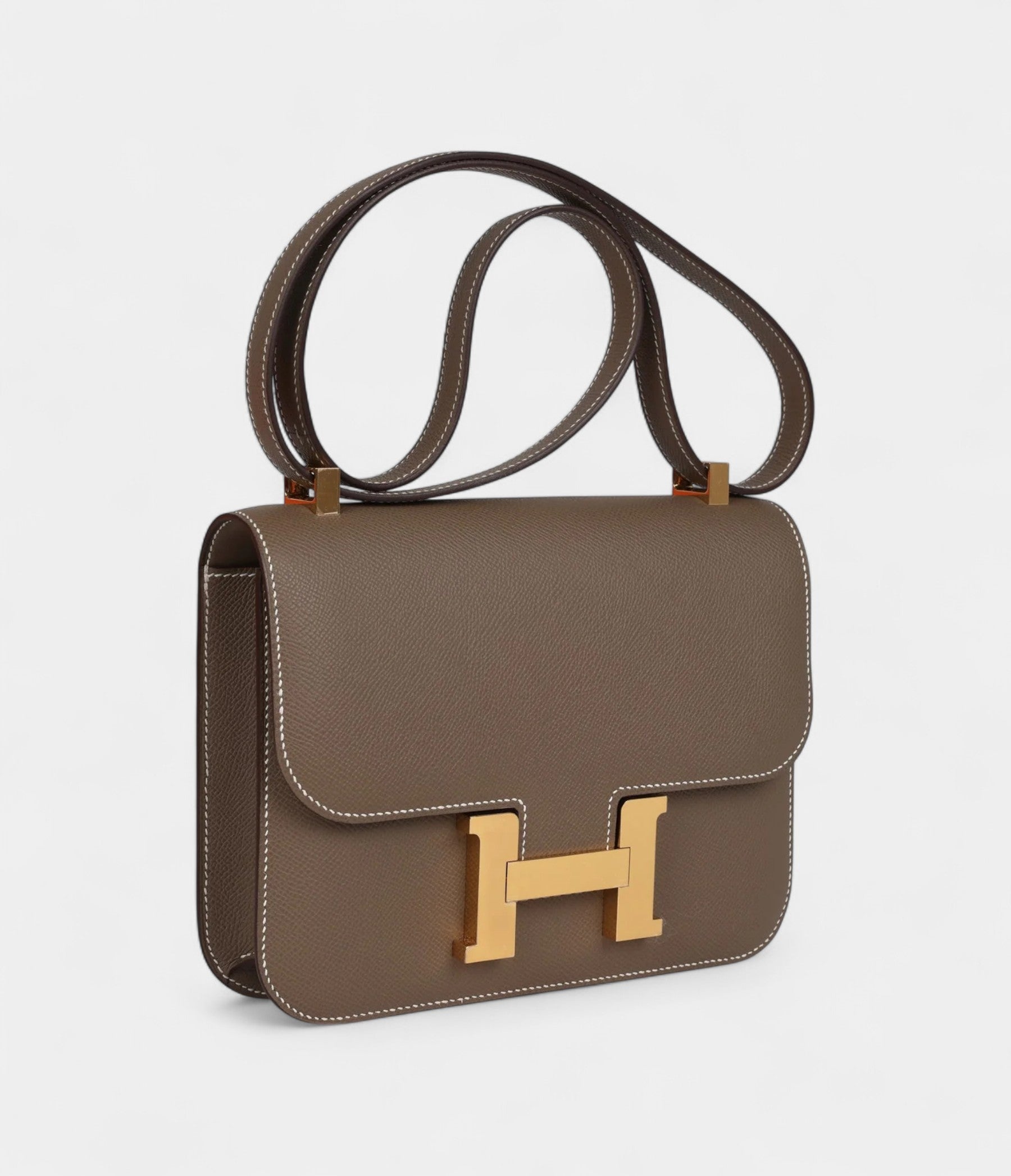 Hermès Constance 24 Etoupe Epsom Gold Hardware