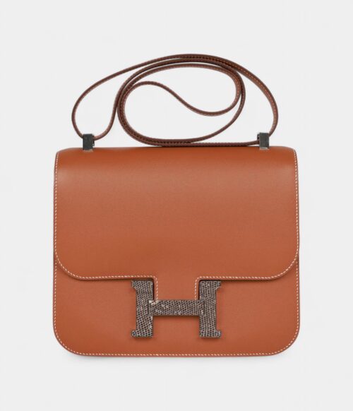 Hermès Constance 24 Gold Madame and Lizard Palladium Hardware