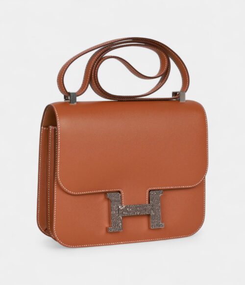 Hermès Constance 24 Gold Madame and Lizard Palladium Hardware