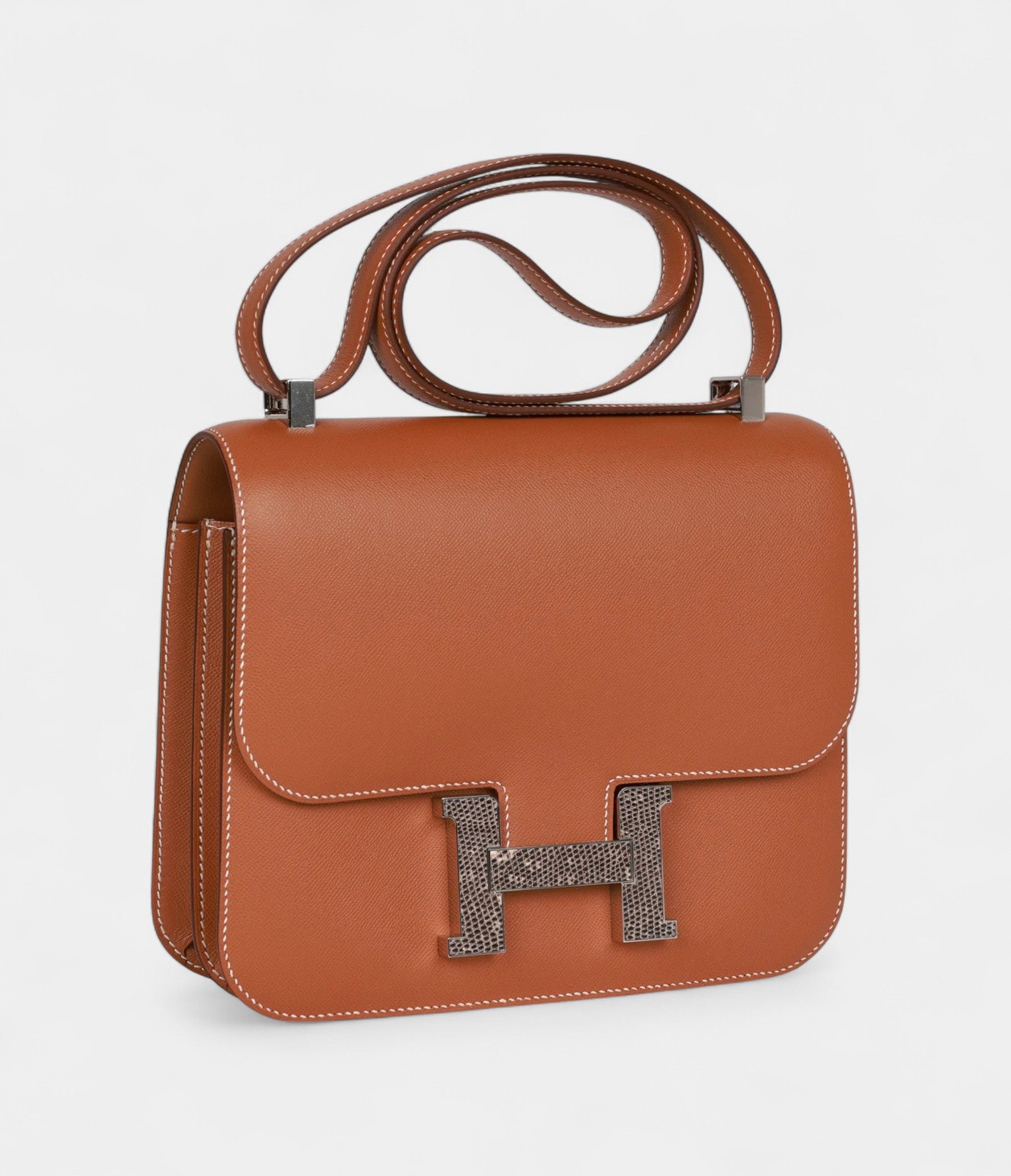 Hermès Constance 24 Gold Madame and Lizard Palladium Hardware