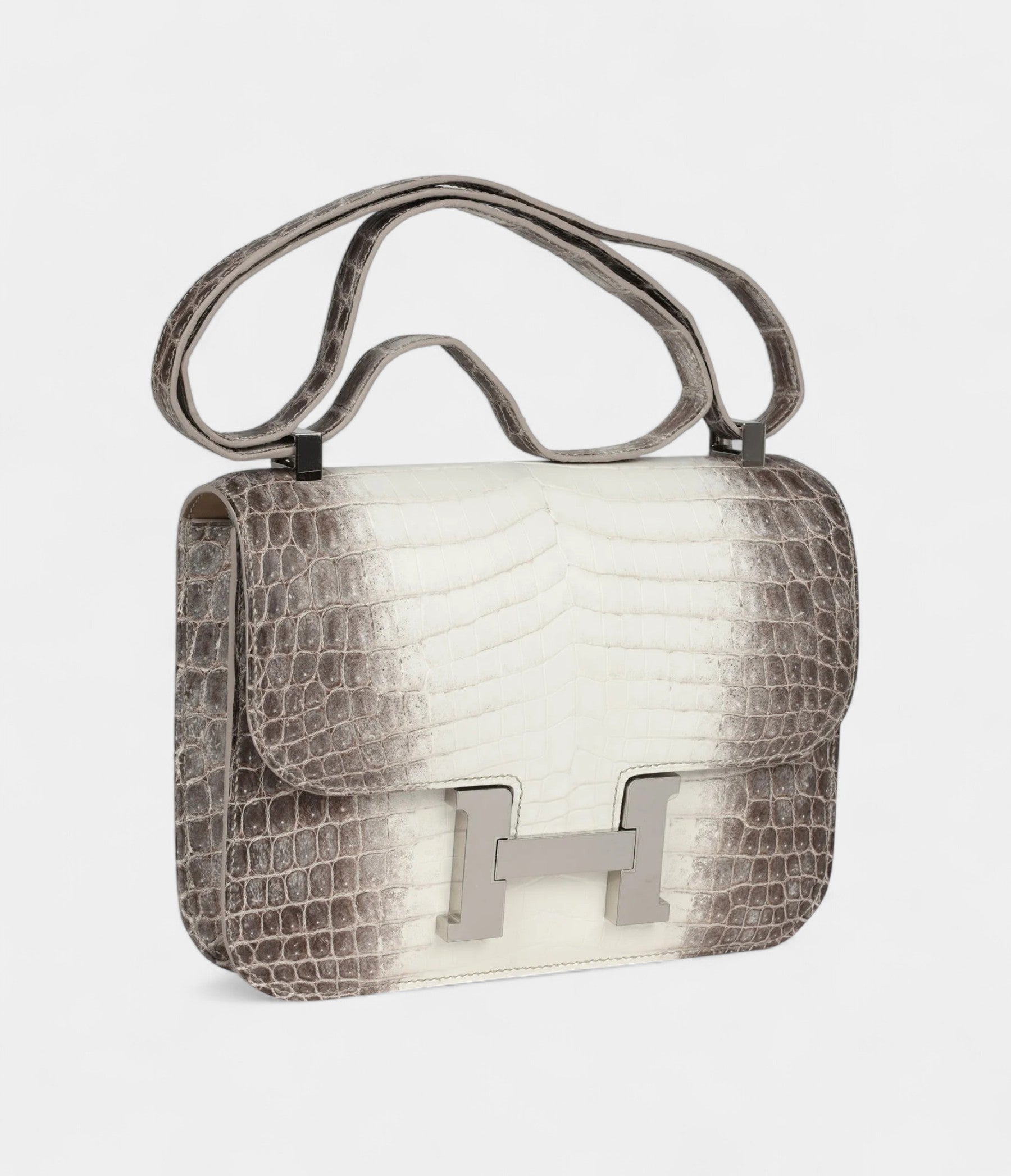 Hermès Constance 24 Himalaya Matte Niloticus Crocodile Palladium Hardware