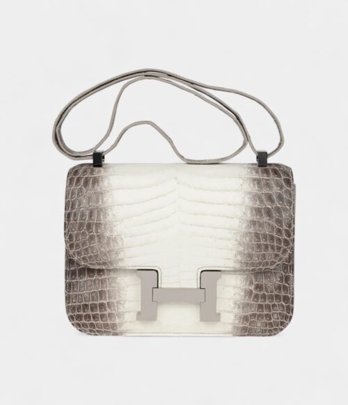 Hermès Constance 24 Himalaya Matte Niloticus Crocodile Palladium Hardware