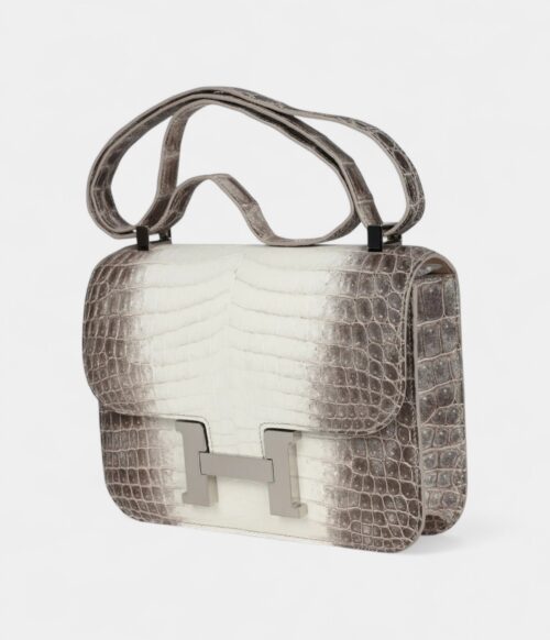 Hermès Constance 24 Himalaya Matte Niloticus Crocodile Palladium Hardware