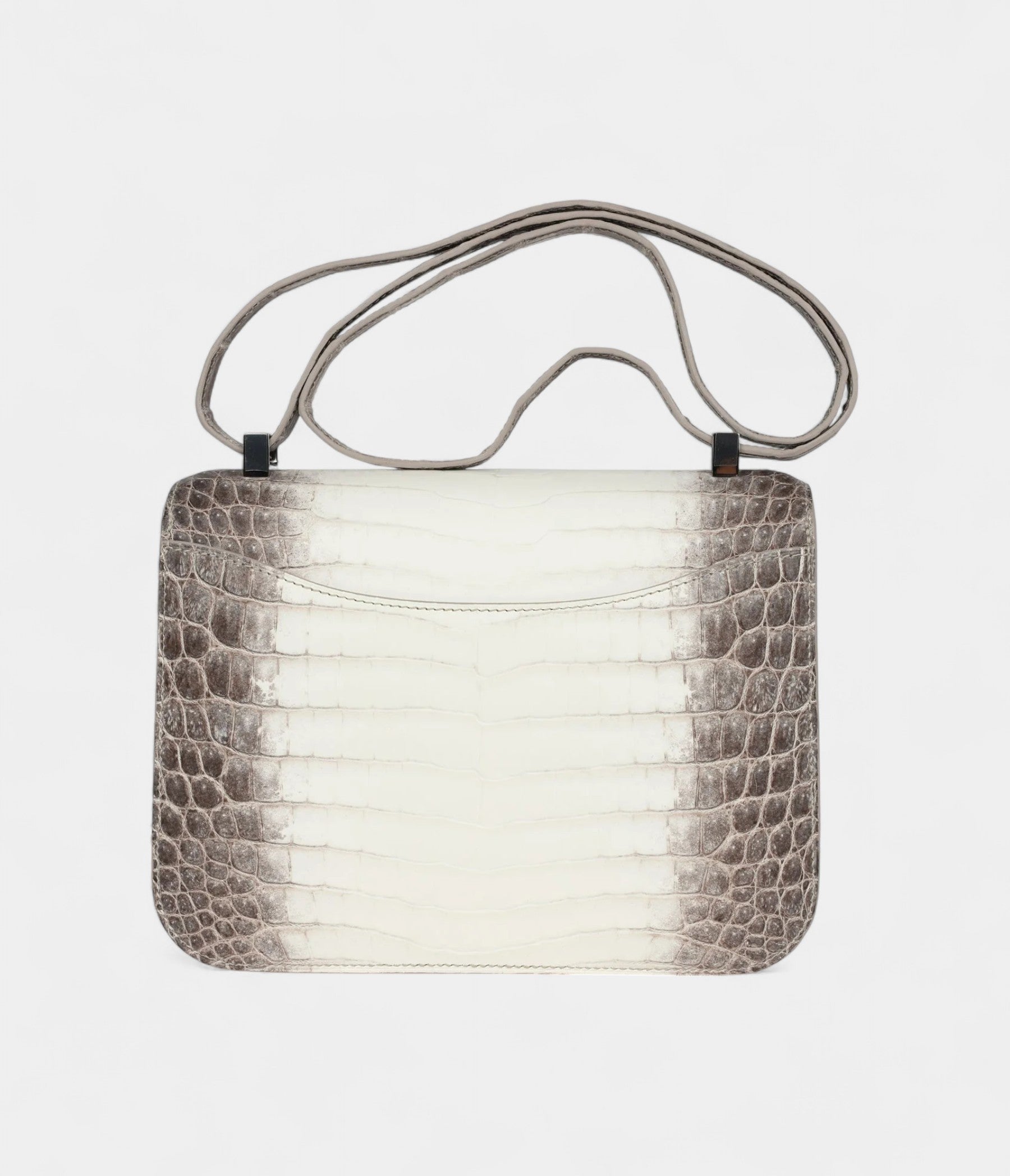 Hermès Constance 24 Himalaya Matte Niloticus Crocodile Palladium Hardware