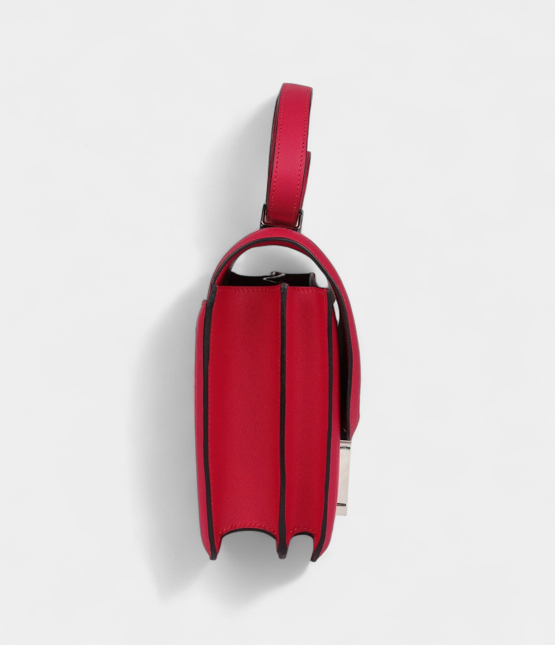 Hermès Constance 24 Rose Shocking and Ecru Toile H Berline and Framboise Swift Palladium Hardware