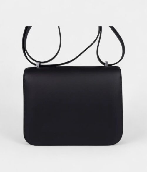 Hermes Constance Bag 18 Marbled Buckle Black Swift Limited Edition New / Box