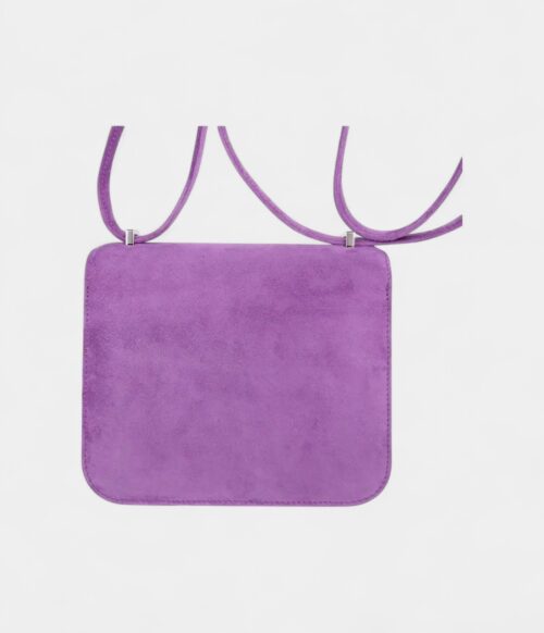 Hermes Constance Doblis Violet Clair 18 Limited Edition Bag Palladium