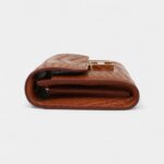 Hermès Constance Wallet To Go Gold Matte Alligator with Gold Hardware