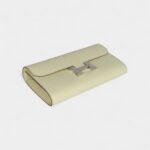 Hermès Constance Wallet To Go Jaune Milton Epsom Leather with Palladium Hardware
