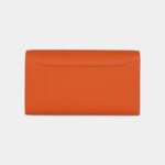 Hermès Constance Wallet To Go Orange Epsom Leather with Palladium Hardware
