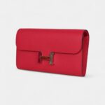 Hermès Constance Wallet To Go Rose Extreme Marquette Epsom Palladium Hardware
