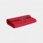Hermès Constance Wallet To Go Rose Extreme Marquette Epsom Leather with Palladium Hardware