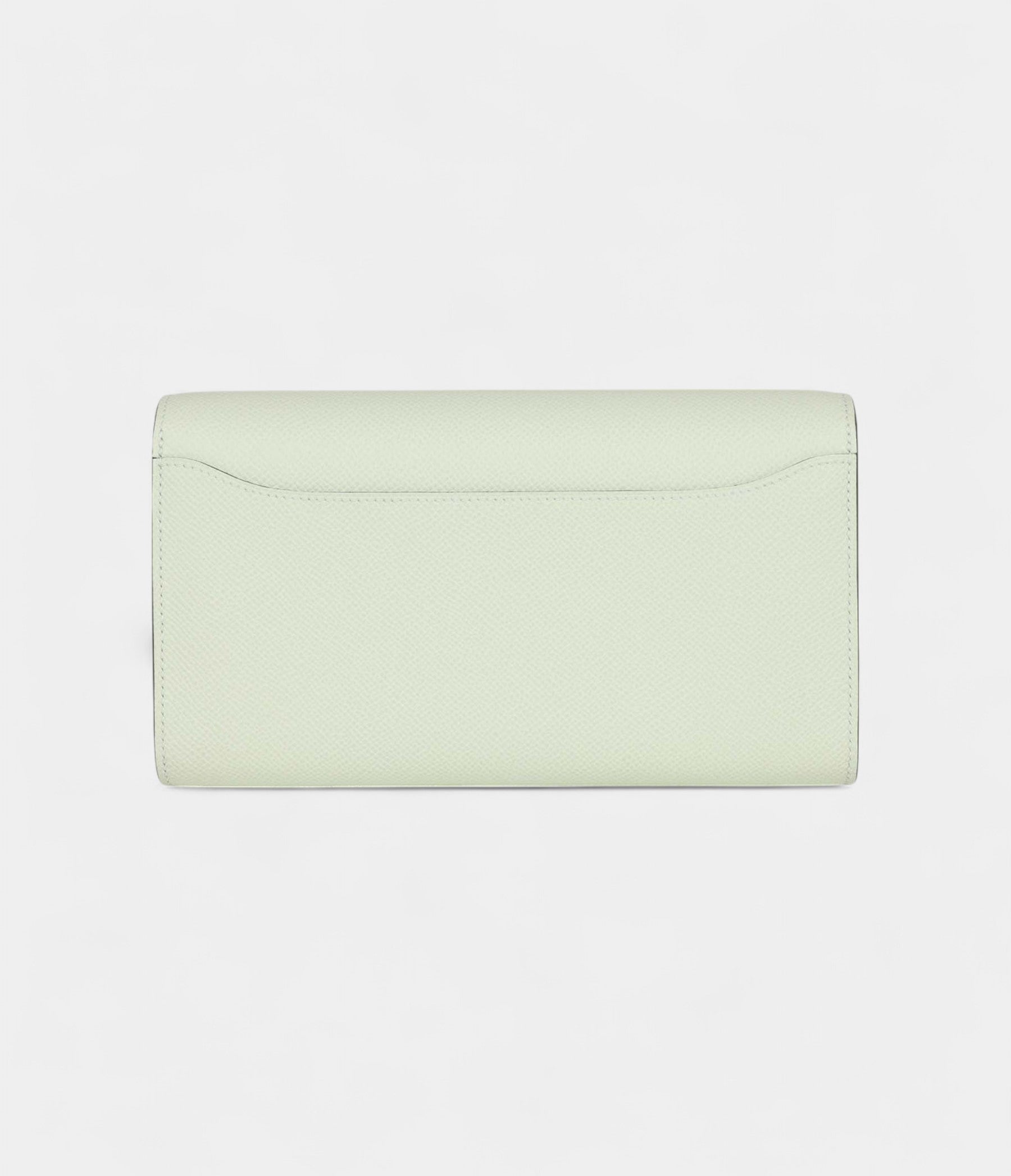 Hermès Constance Wallet To Go Vert Fizz Epsom Leather with Palladium Hardware