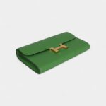 Hermès Constance Wallet To Go Vert Yucca Epsom Gold Hardware