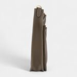 Hermès Etoupe Clemence Evelyne III 29 Gold Hardware