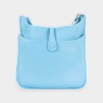 Hermès Evelyne 29 Crossbody Bag Bleu du Nord Clemence