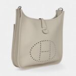 Hermès Evelyne Beton Clemence Palladium Hardware