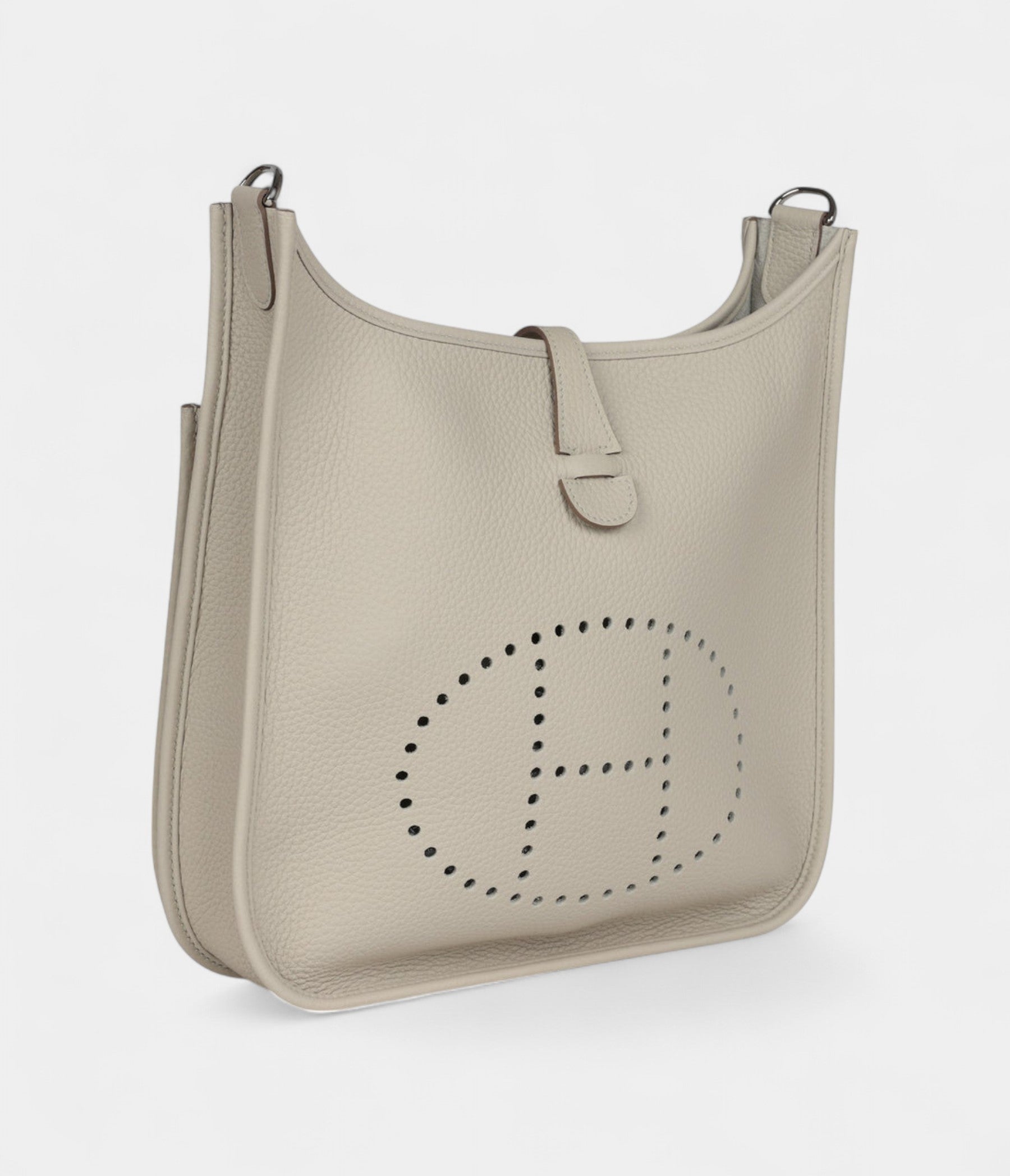 Hermès Evelyne Beton Clemence Palladium Hardware