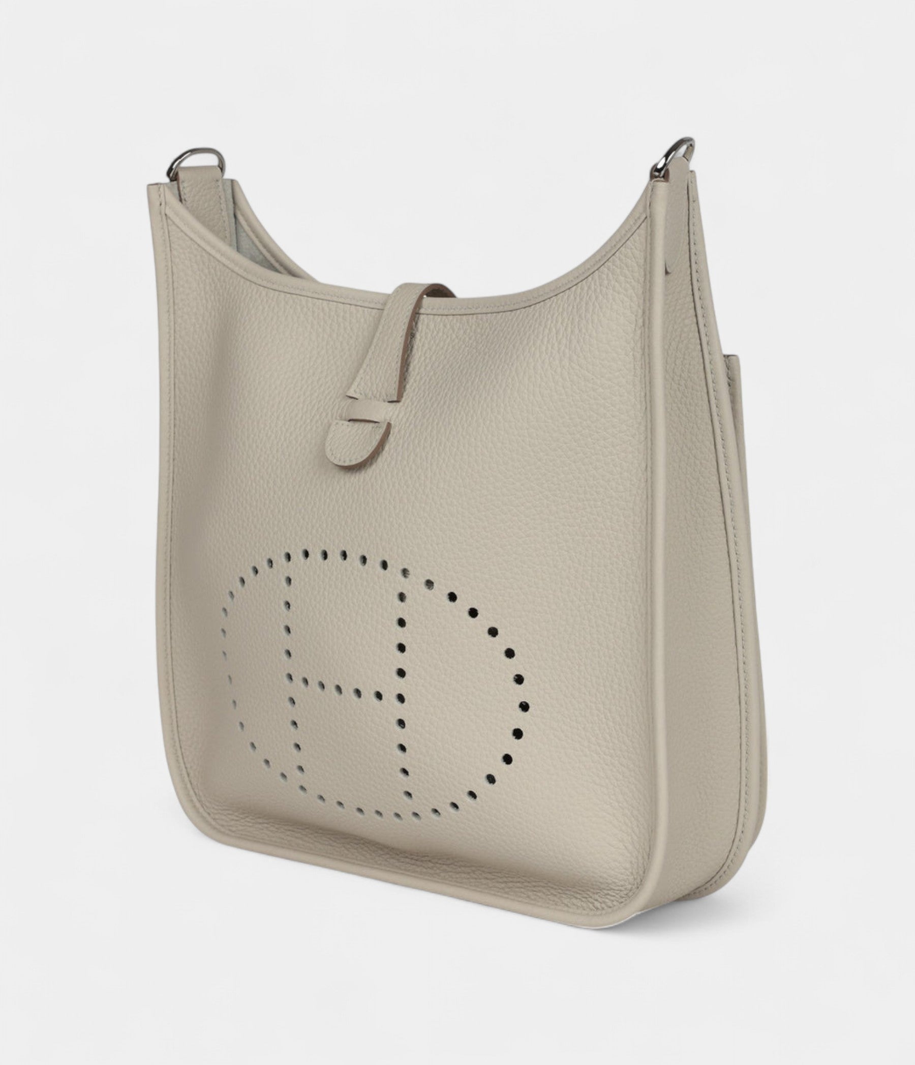 Hermès Evelyne Beton Clemence Palladium Hardware