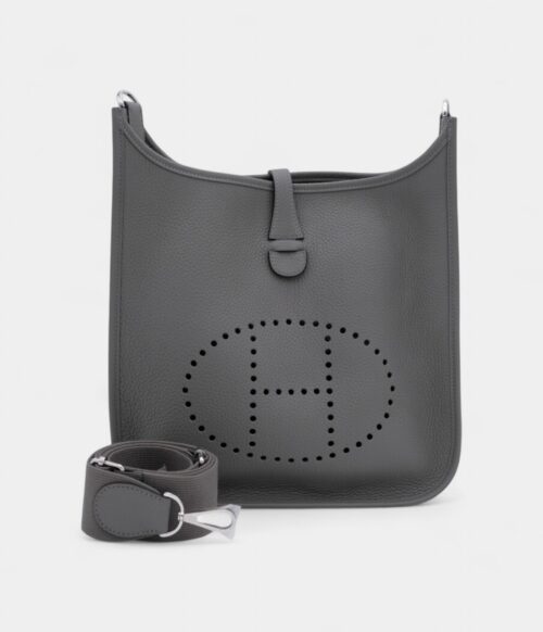 Hermès Gris Meyer Clemence Evelyne III 29 Palladium Hardware