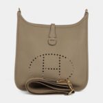 Hermès Evelyne III PM Beige Marfa Clemence Gold Hardware
