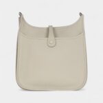 Hermès Evelyne III PM Beton Clemence Palladium Hardware
