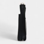 Hermès Evelyne III PM Black Clemence and Ecru Toile Gold Hardware