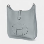 Hermès Evelyne III PM Glacier Blue Clemence Palladium Hardware
