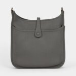 Hermès Evelyne III PM Gris Meyer Clemence Gold Hardware