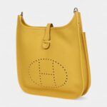 Hermès Evelyne III PM Sun Clemence Palladium Hardware