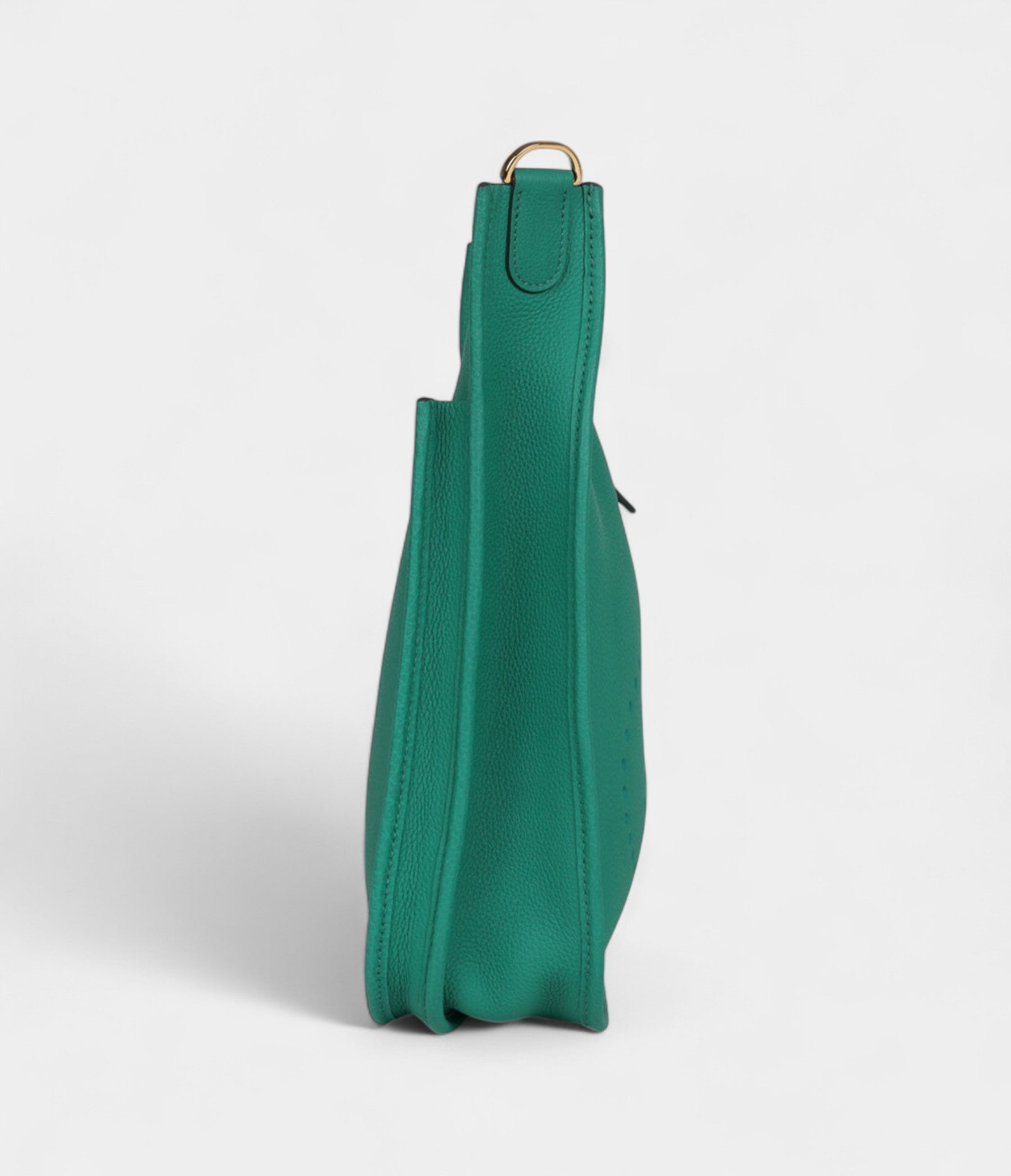 Hermès Evelyne III PM Vert Jade Clemence Gold Hardware