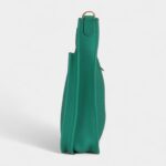Hermès Evelyne III PM Vert Jade Clemence Gold Hardware