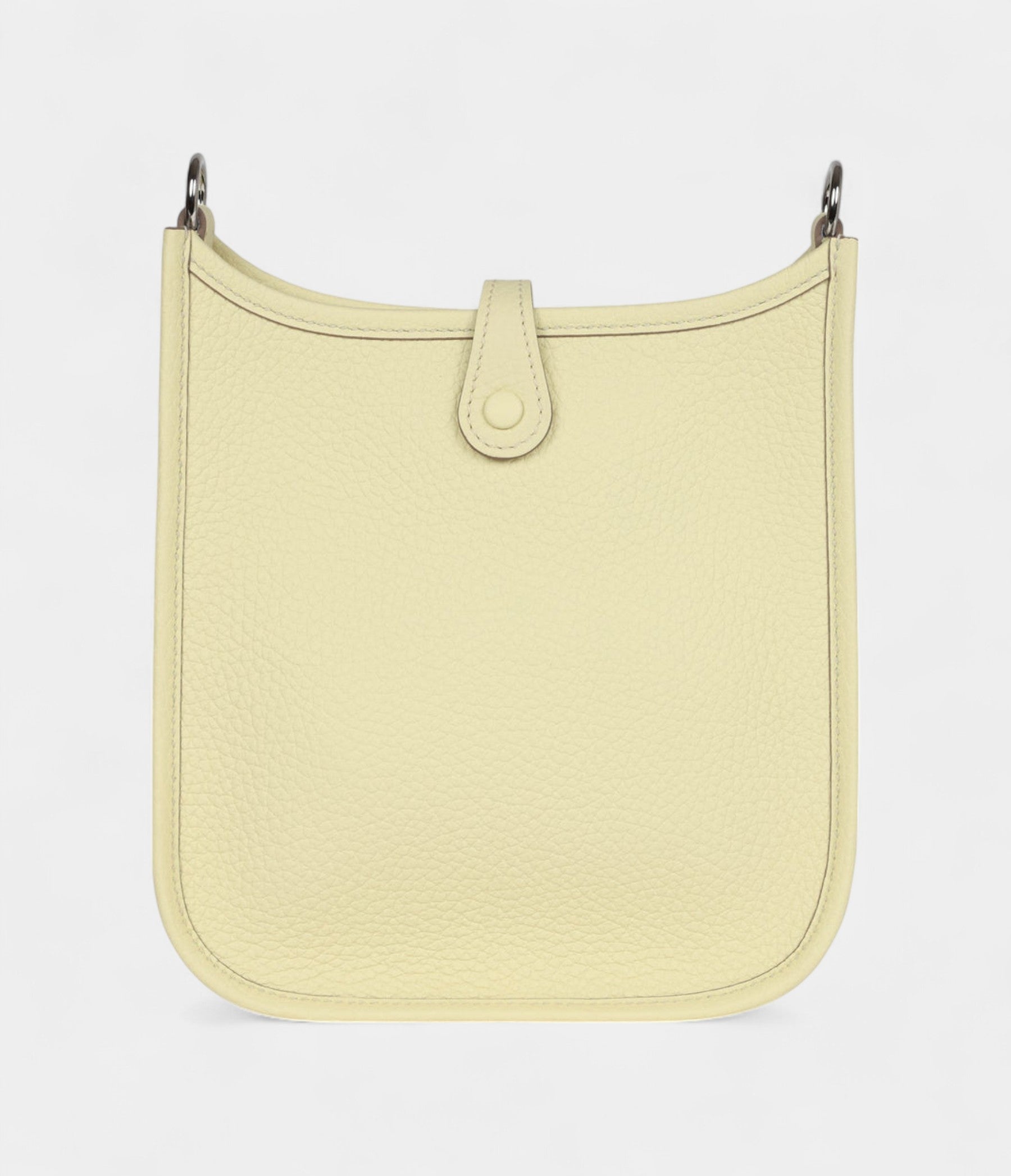 Hermès Evelyne Jaune Milton Clemence Palladium Hardware