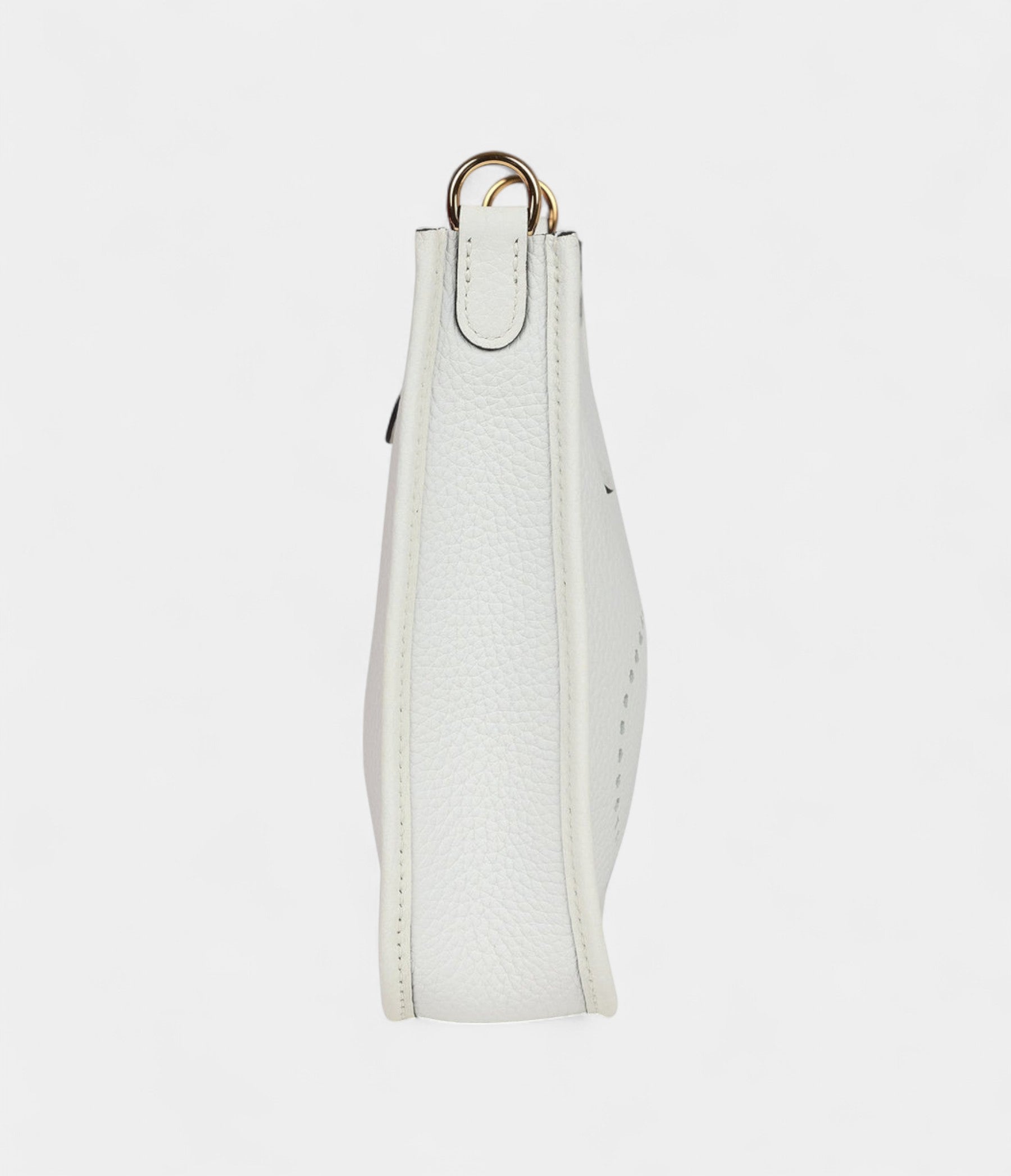 Hermès Evelyne New White Clemence Gold Hardware