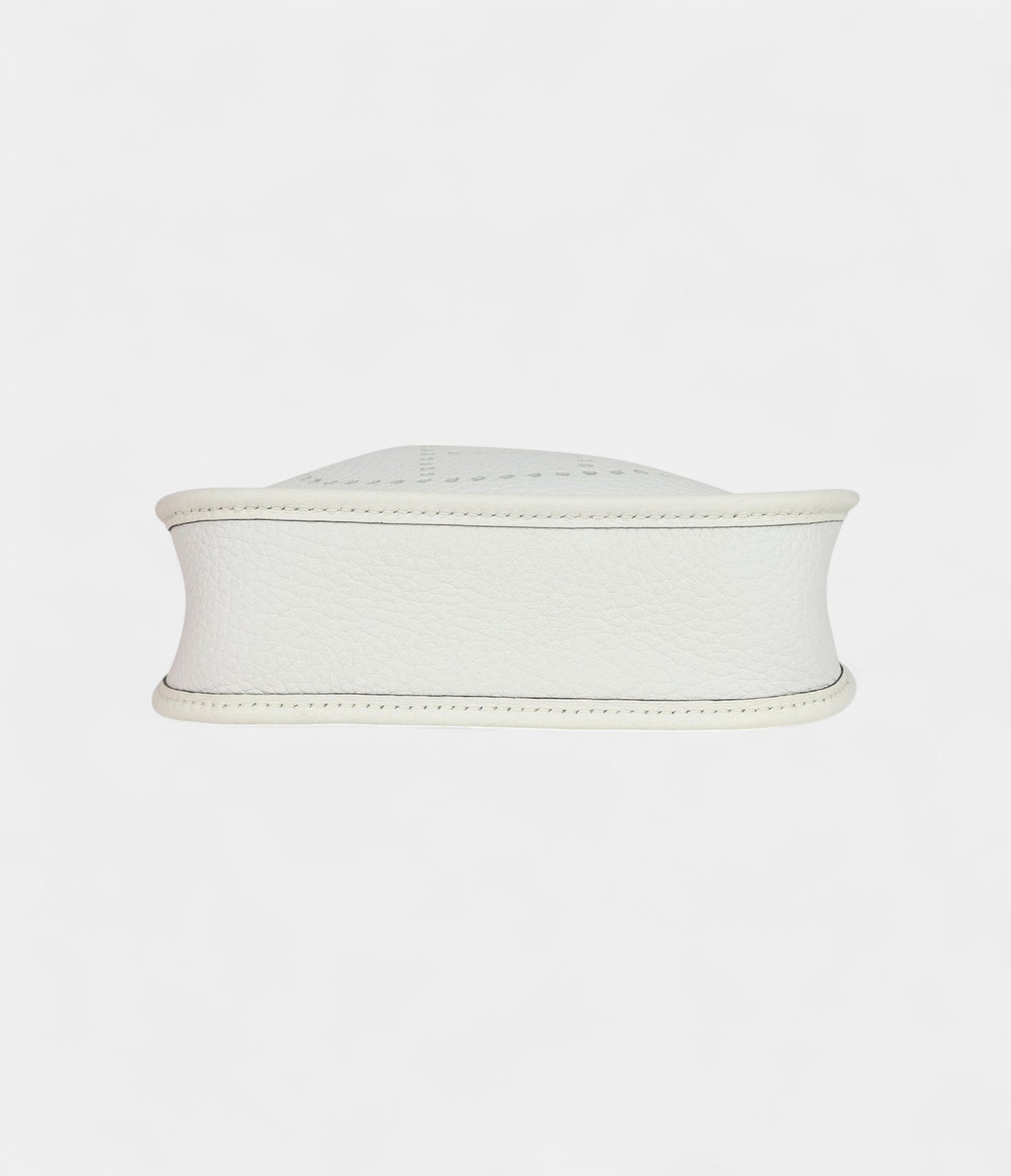 Hermès Evelyne New White Clemence Gold Hardware