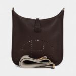 Hermès Evelyne PM Ebene Barenia Faubourg Gold Hardware