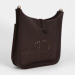 Hermès Evelyne PM Ebene Barenia Faubourg Gold Hardware