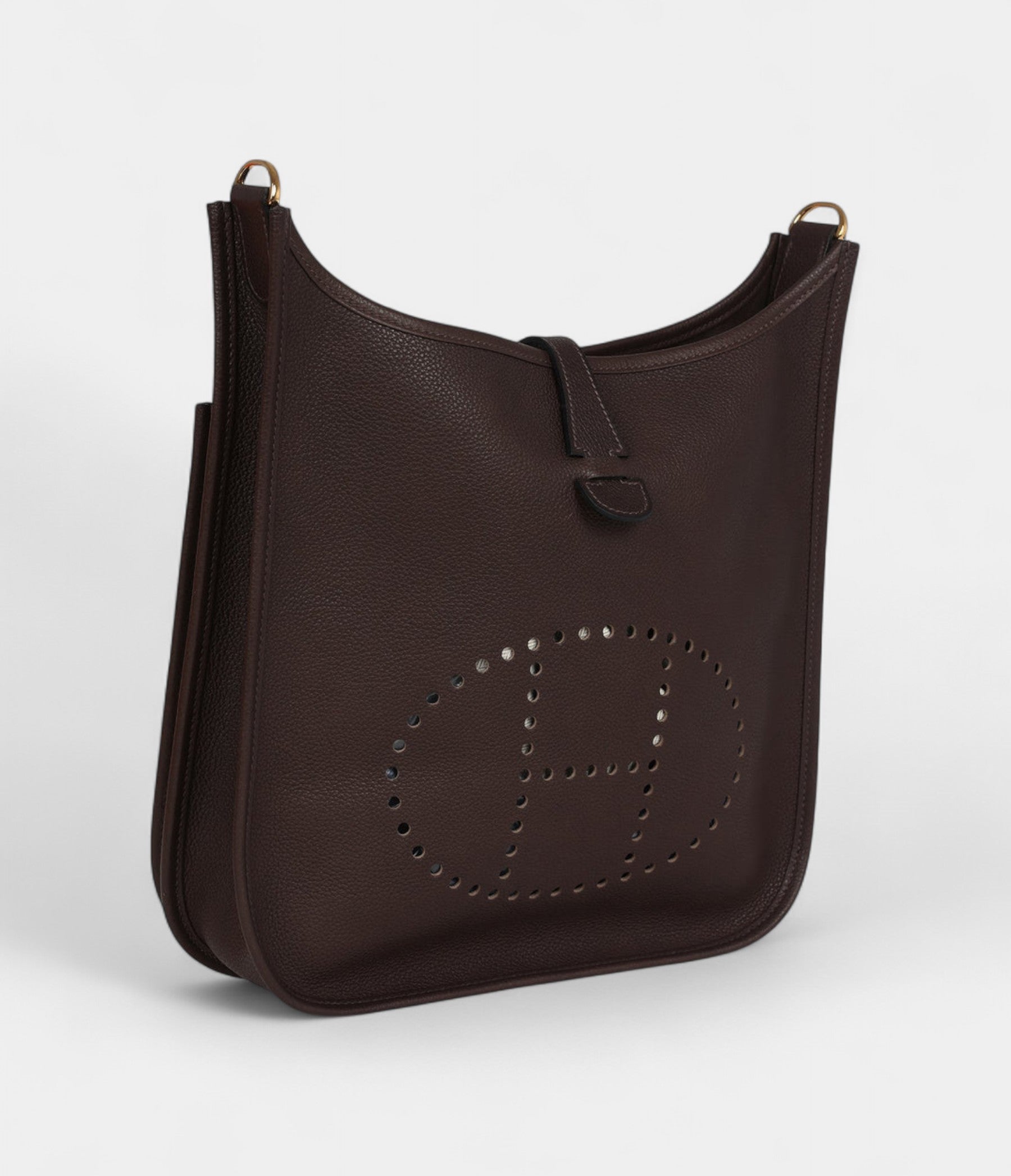 Hermès Evelyne PM Ebene Barenia Faubourg Gold Hardware