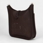 Hermès Evelyne PM Ebene Barenia Faubourg Gold Hardware