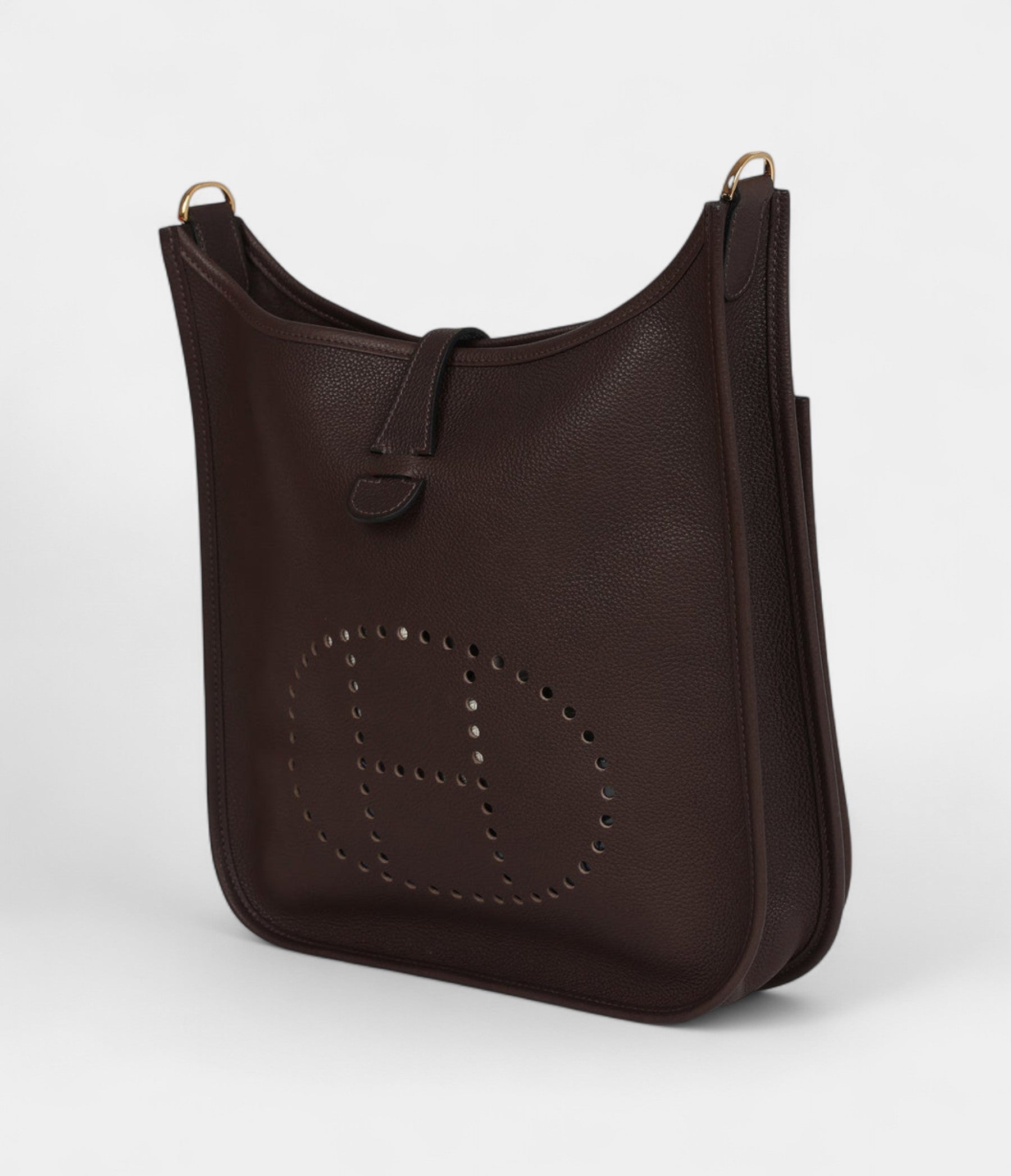 Hermès Evelyne PM Ebene Barenia Faubourg Gold Hardware