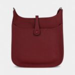 Hermès Evelyne PM Rouge H Clemence Palladium Hardware