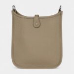 Hermès Evelyne TPM Beige Marfa Clemence Palladium Hardware