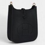 Hermès Evelyne TPM Black Clemence Gold Hardware