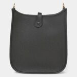Hermès Evelyne TPM Black Clemence Gold Hardware