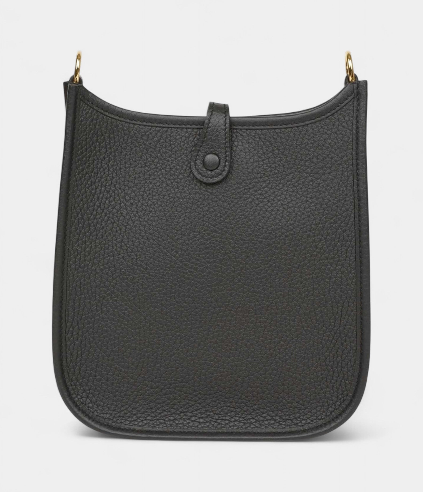 Hermès Evelyne TPM Black Clemence Gold Hardware